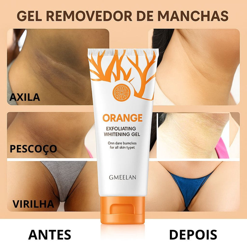 Gel Esfoliador Orange | Acabe de Vez com Manchas Escuras! FRETE GRÁTIS