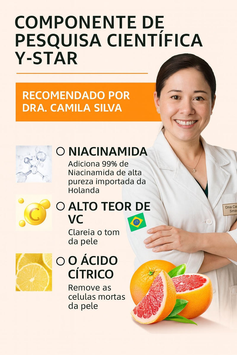 Gel Esfoliador Orange | Acabe de Vez com Manchas Escuras! FRETE GRÁTIS