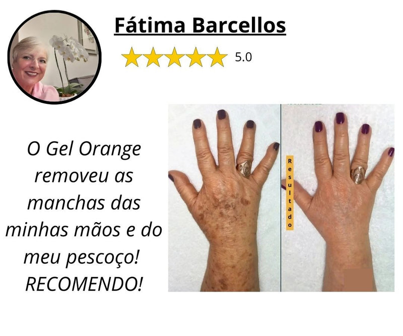 Gel Esfoliador Orange | Acabe de Vez com Manchas Escuras! FRETE GRÁTIS