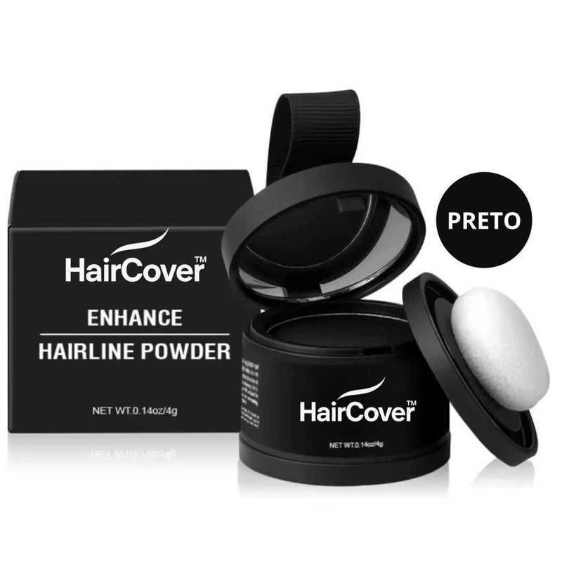Hair Cover Pró - Preenchimento Capilar em 1 Minuto! FRETE GRÁTIS