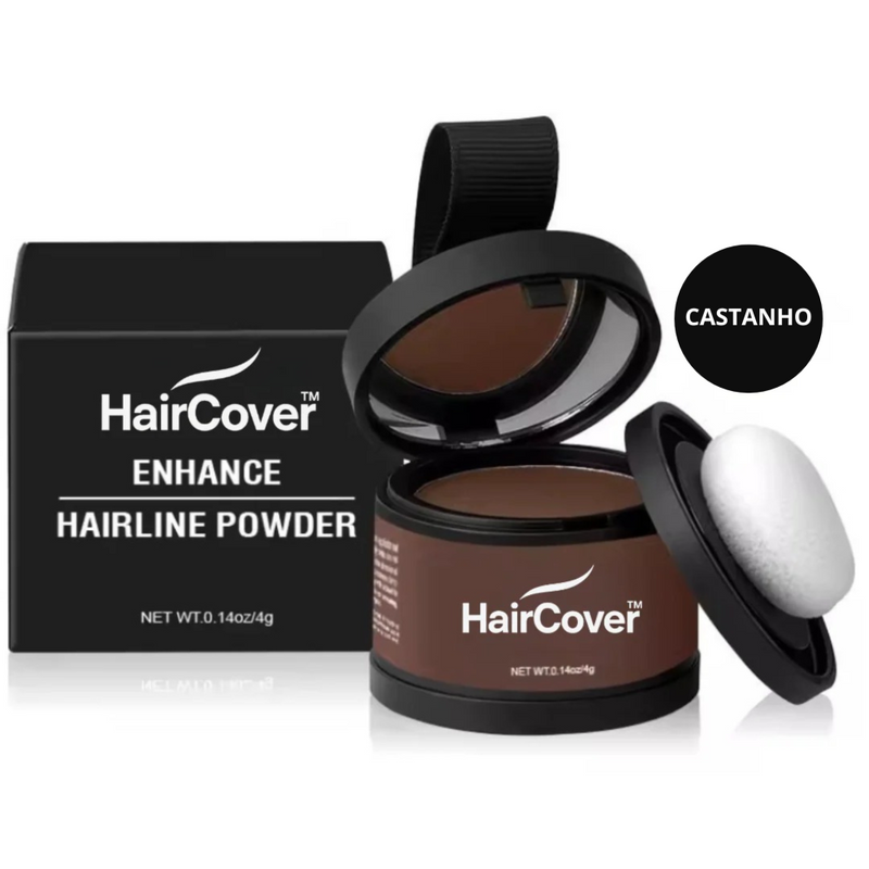 Hair Cover Pró - Preenchimento Capilar em 1 Minuto! FRETE GRÁTIS